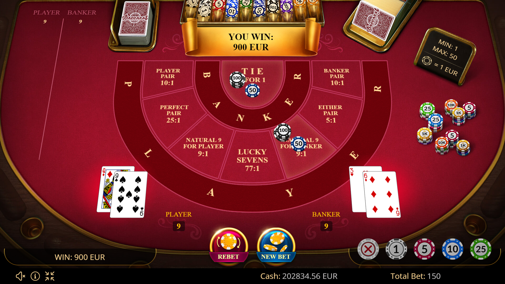 Luật Chơi Cơ Bản Của Baccarat 58WIN